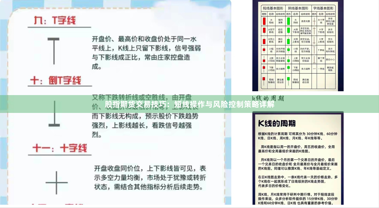 股指期货交易技巧：短线操作与风险控制策略详解